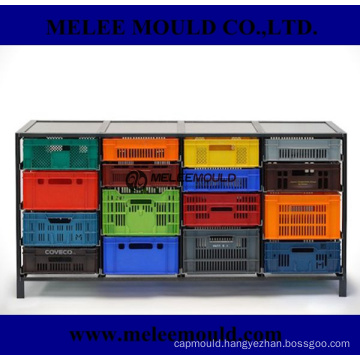 Recylced Plastic Crates Storage Solution Mould